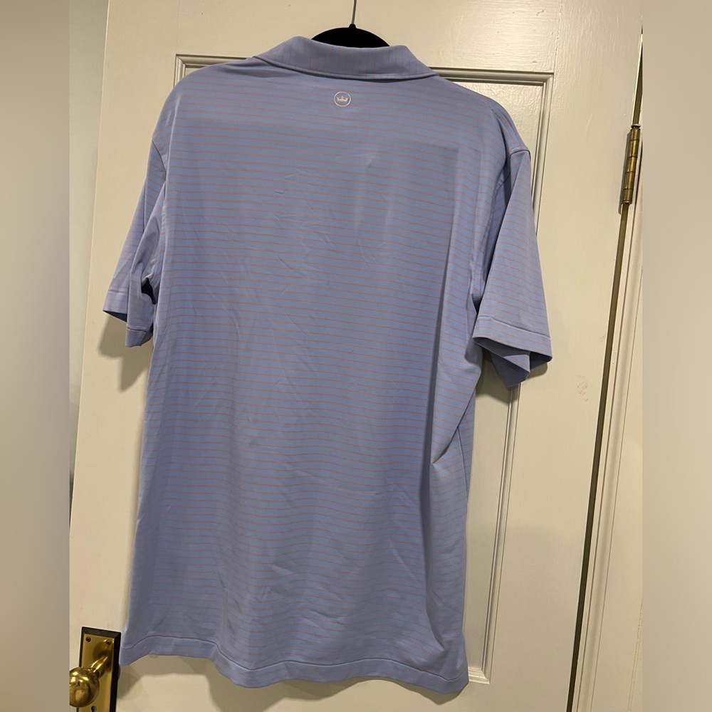 Peter Millar Blue Polo (Size Large) - Picture 2 of 2
